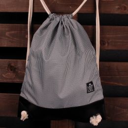 Nuff Tote backpack | Houndstooth